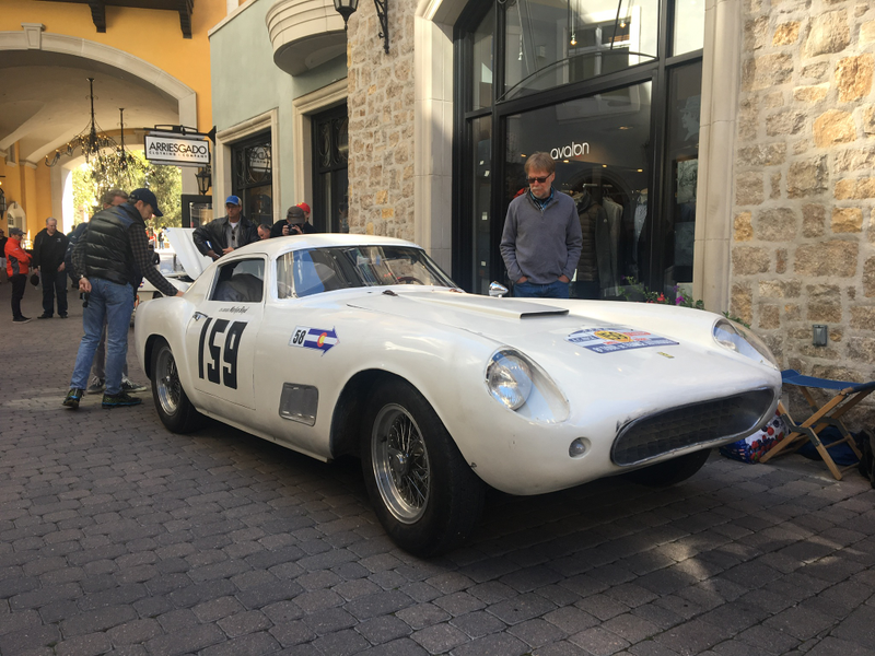 Unrestored 1958 Ferrari 250 GT LWB Berlinetta. Rough around the edges, it was great to see a Ferrari not polished to a mirror shine.